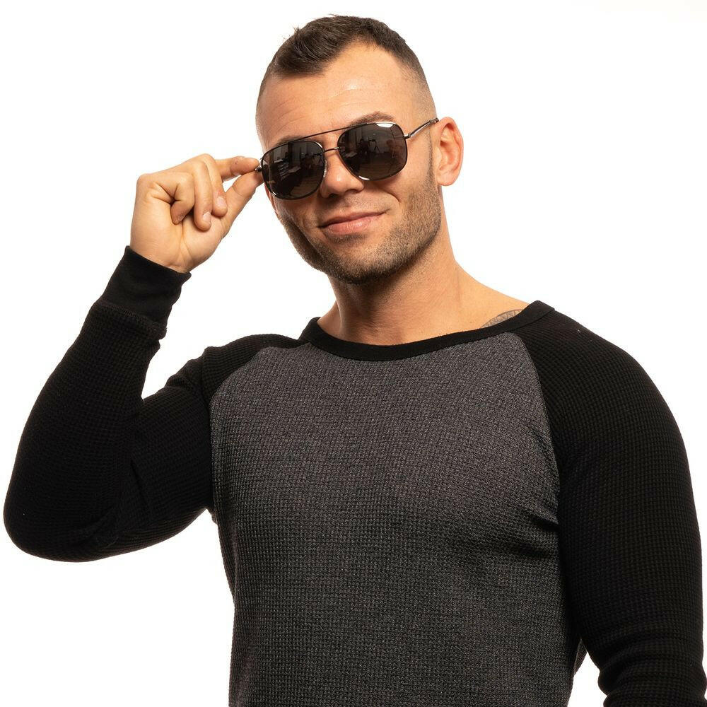 Guess Gray Men Sunglass -   -  Guess.