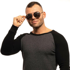 Guess Gray Men Sunglass -   -  Guess.