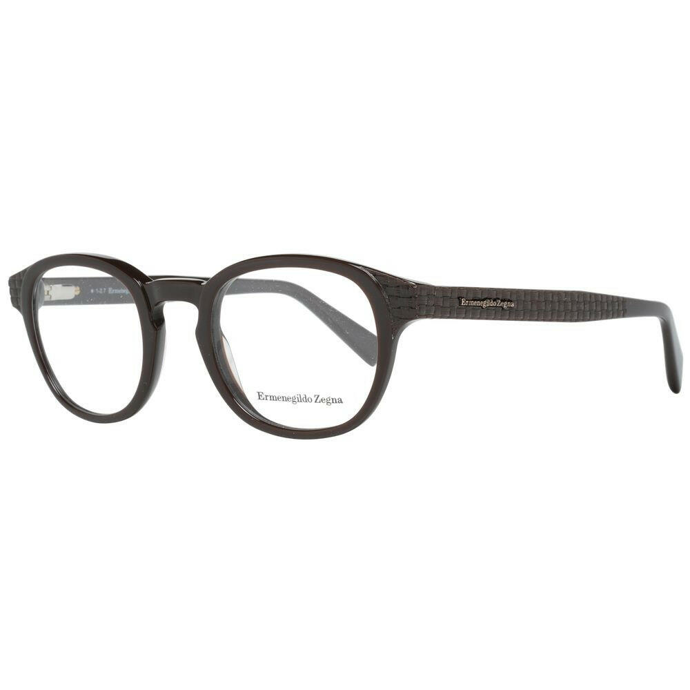 Ermenegildo Zegna Brown Men Glasses Frame -   -  Ermenegildo Zegna.
