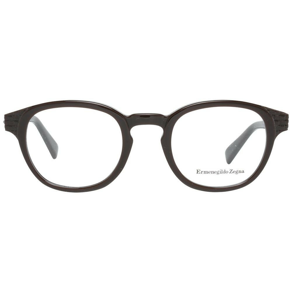 Ermenegildo Zegna Brown Men Glasses Frame -   -  Ermenegildo Zegna.