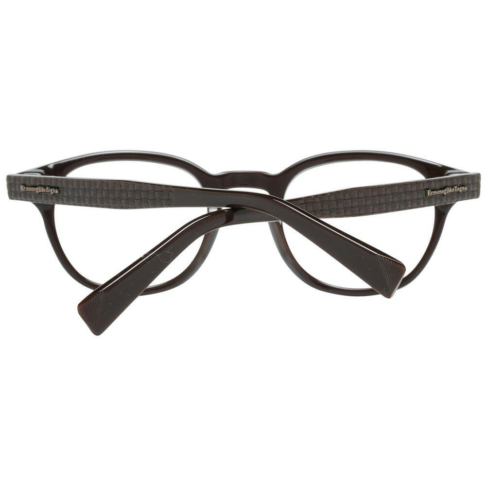 Ermenegildo Zegna Brown Men Glasses Frame -   -  Ermenegildo Zegna.