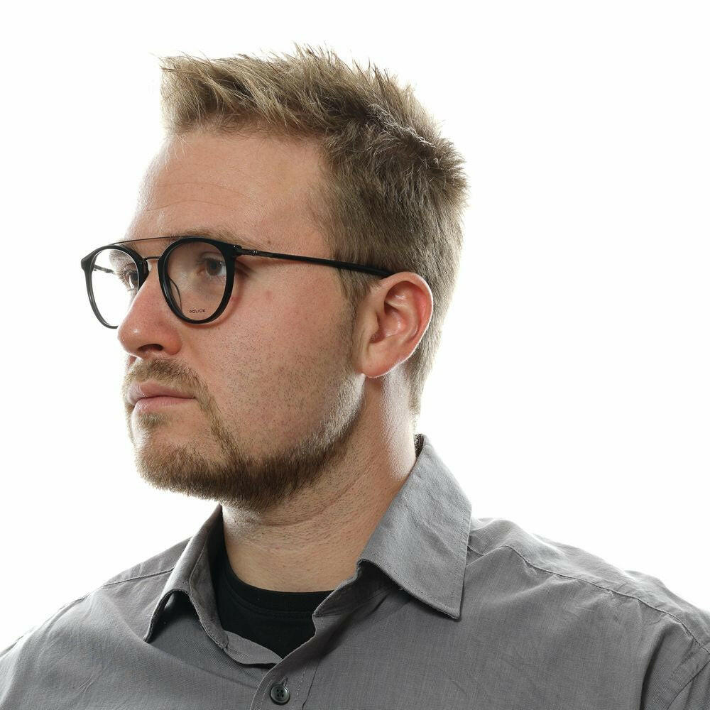 Police Black Men Glasses Frame -   -  Police.