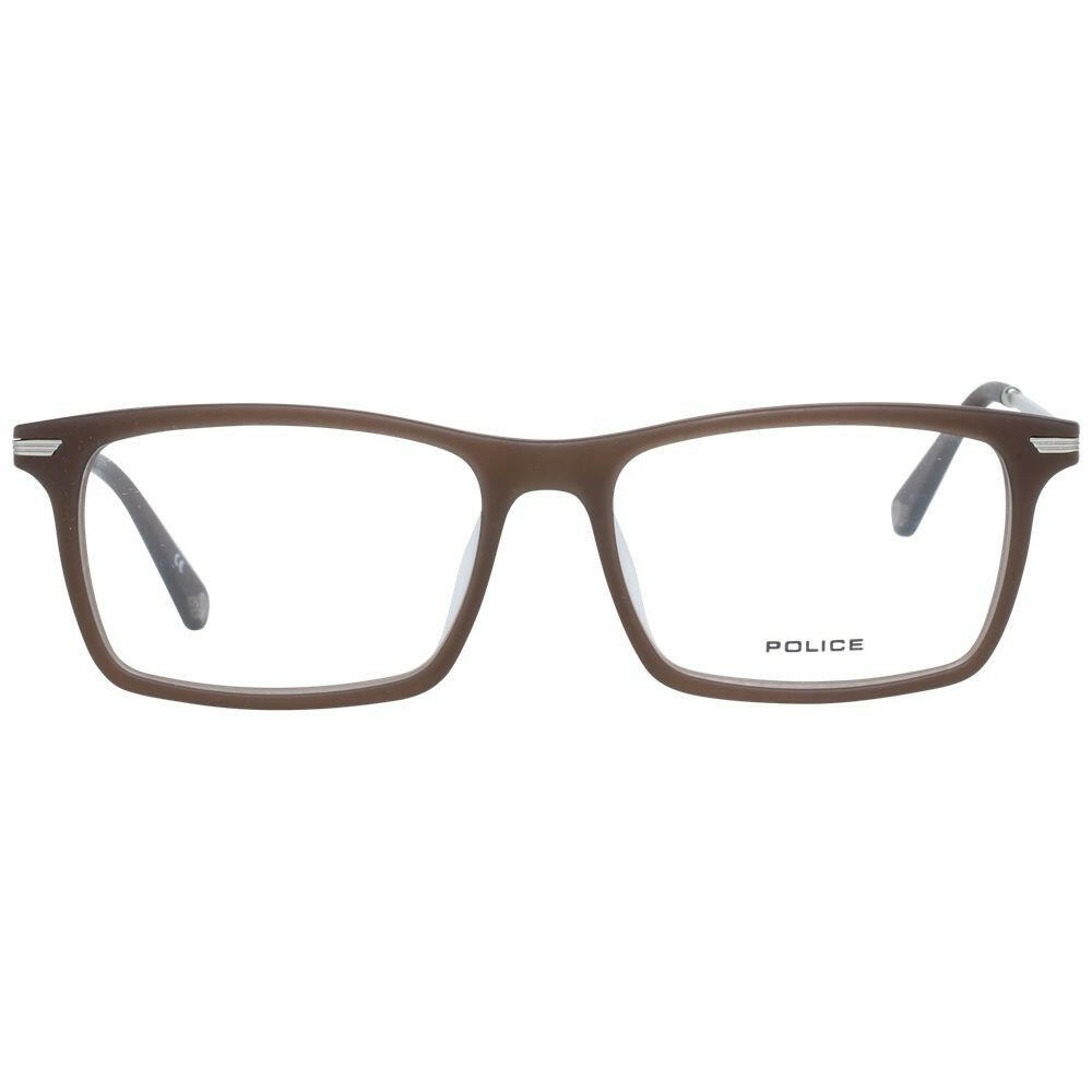 Police Brown Men Glasses Frame -   -  Police.