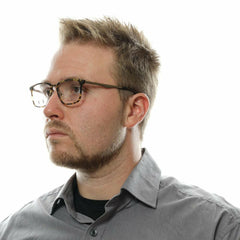 Police Brown Men Optical Frames -   -  Police.