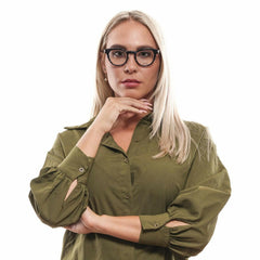 Lozza Black Unisex Glasses Frame -   -  Lozza.