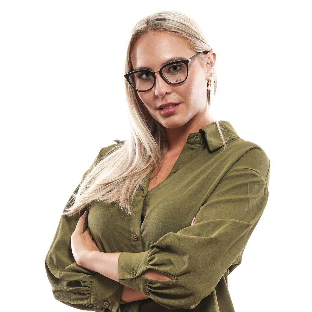 Lozza Black Unisex Glasses Frame -   -  Lozza.