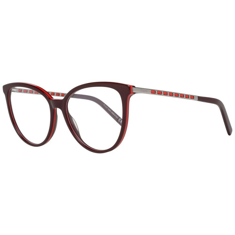 Tod's Burgundy Women Glasses Frame -   -  Tod's.