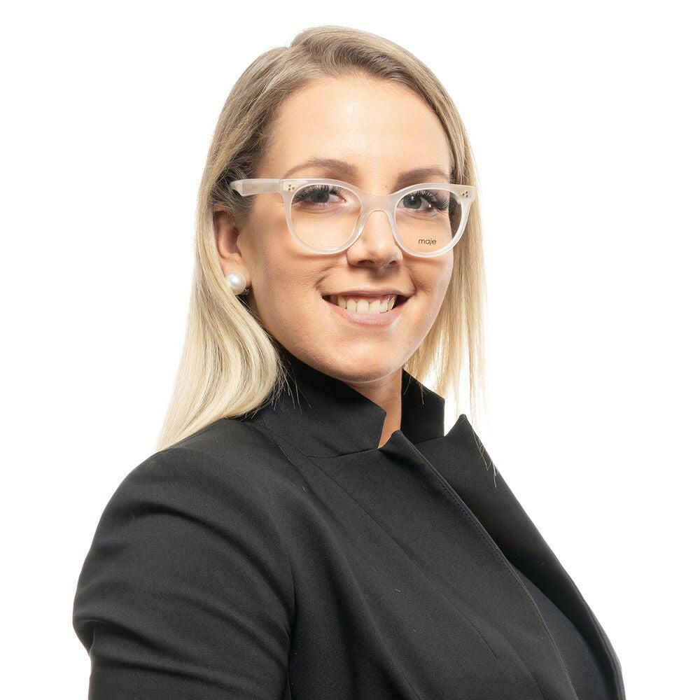 Maje White Women Glasses Frame -   -  Maje.