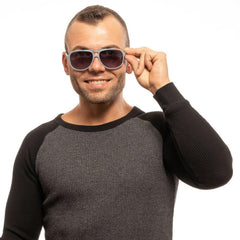 Police Gray Men Sunglasses -   -  Police.