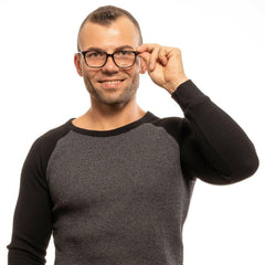 Lozza Black Men Glasses Frame -   -  Lozza.