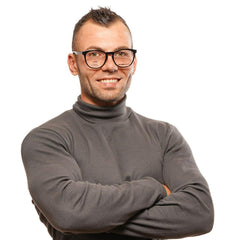 BMW Motorsport Black Men Glasses Frame -   -  BMW Motorsport.