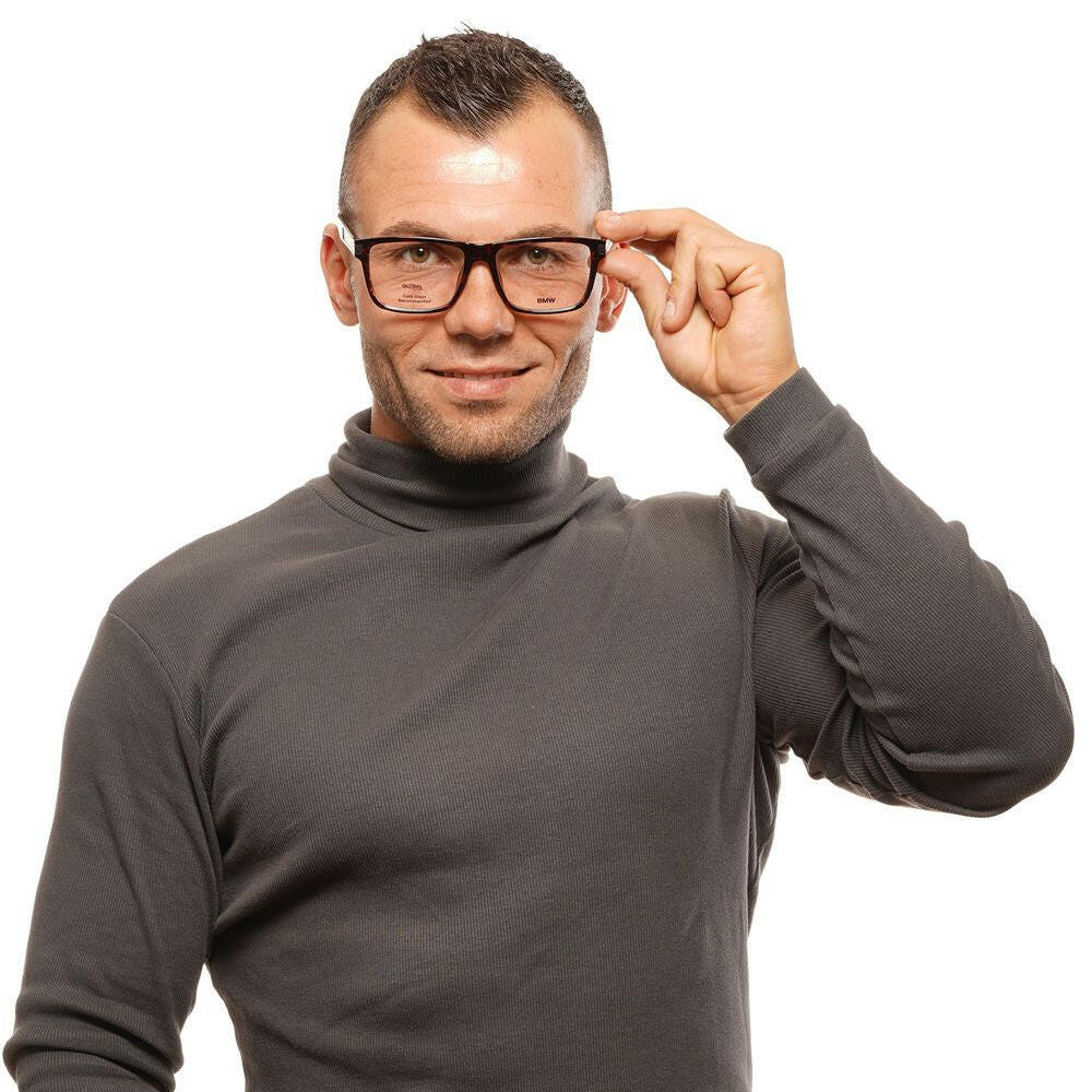 BMW Brown Men Glasses Frame -   -  BMW.