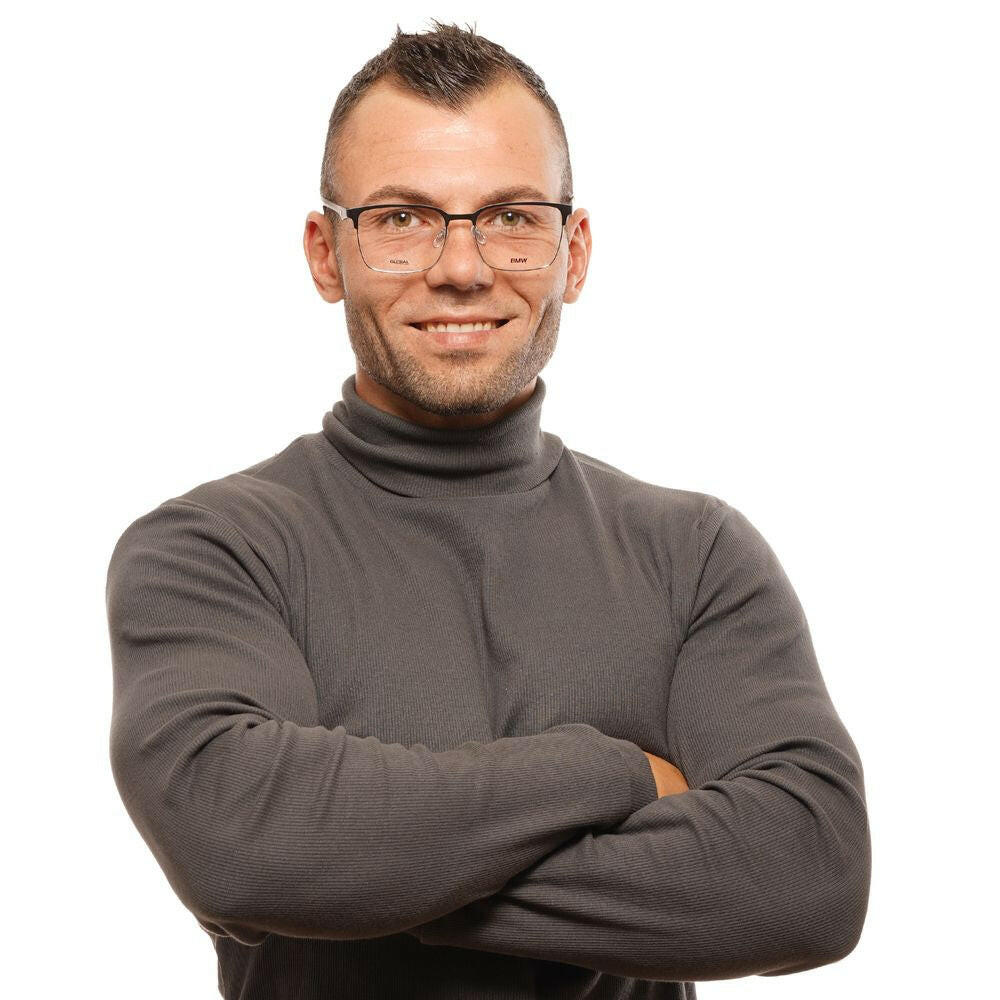 BMW Black Men Glasses Frame -   -  BMW.