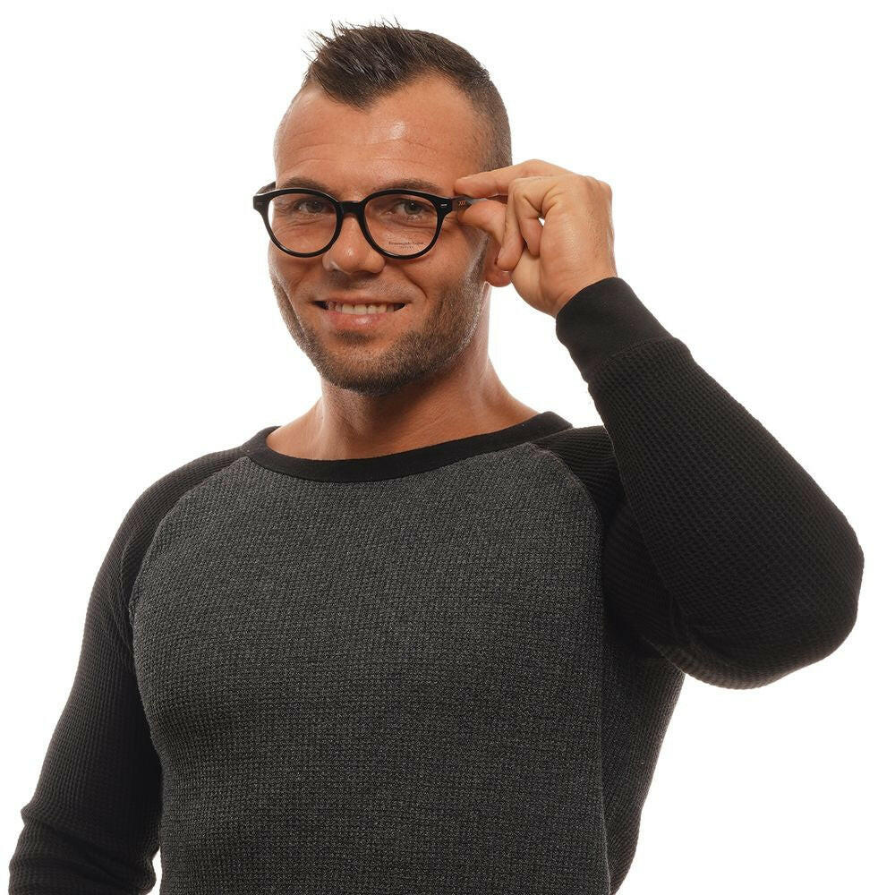 Ermenegildo Zegna Black Men Glasses Frame -   -  Ermenegildo Zegna.