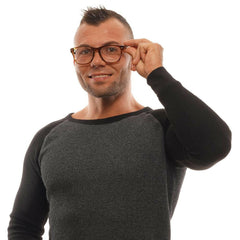 Ermenegildo Zegna Brown Men Glasses Frame -   -  Ermenegildo Zegna.
