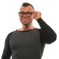 Ermenegildo Zegna Gray Men Glasses Frame -   -  Ermenegildo Zegna.