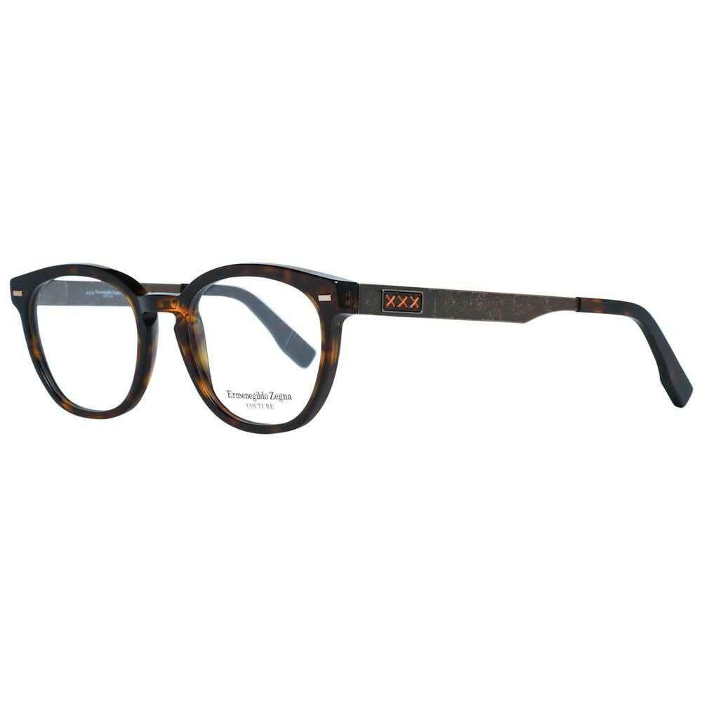 Ermenegildo Zegna Brown Men Glasses Frame -   -  Ermenegildo Zegna.