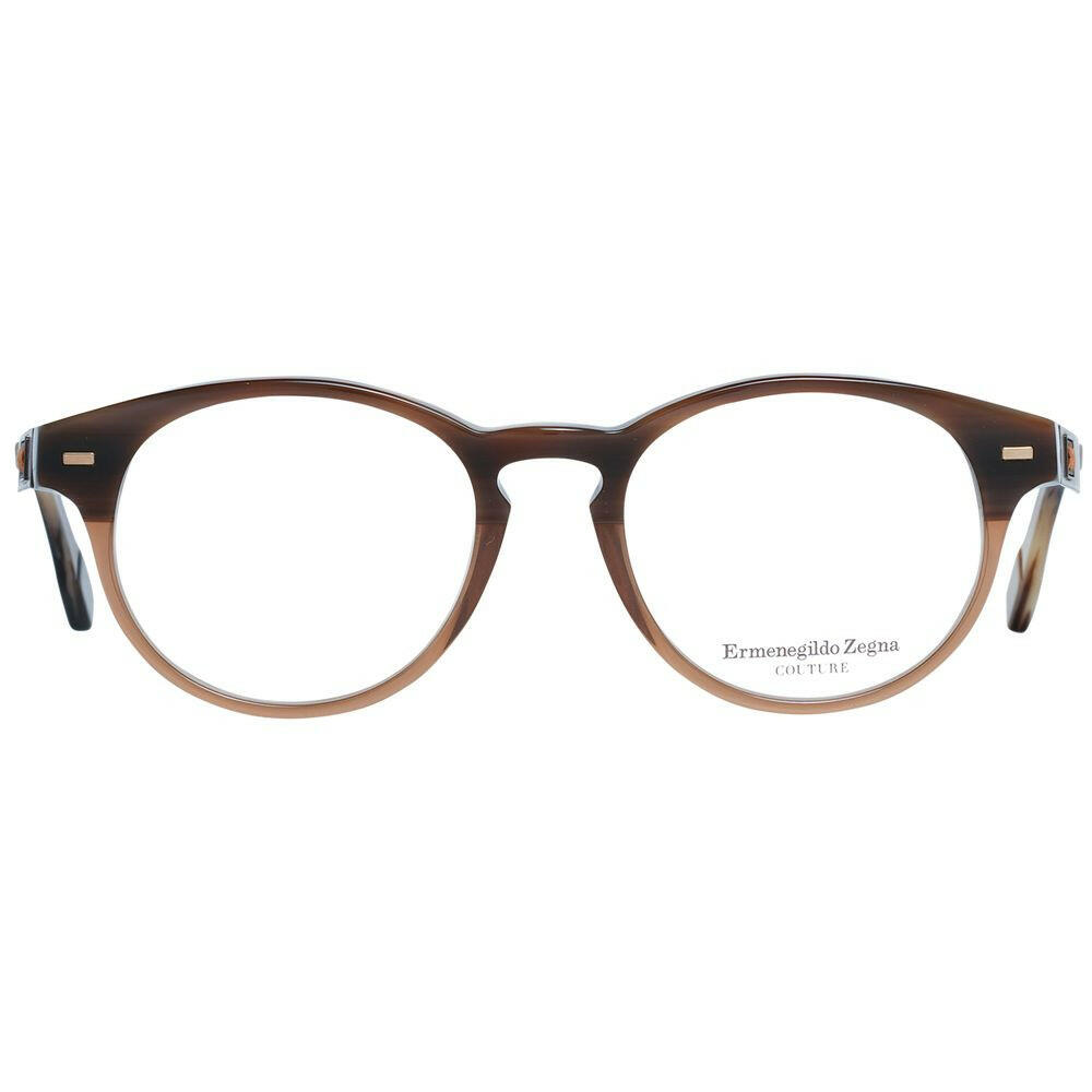 Ermenegildo Zegna Brown Men Glasses Frame -   -  Ermenegildo Zegna.