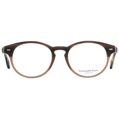 Ermenegildo Zegna Brown Men Glasses Frame -   -  Ermenegildo Zegna.