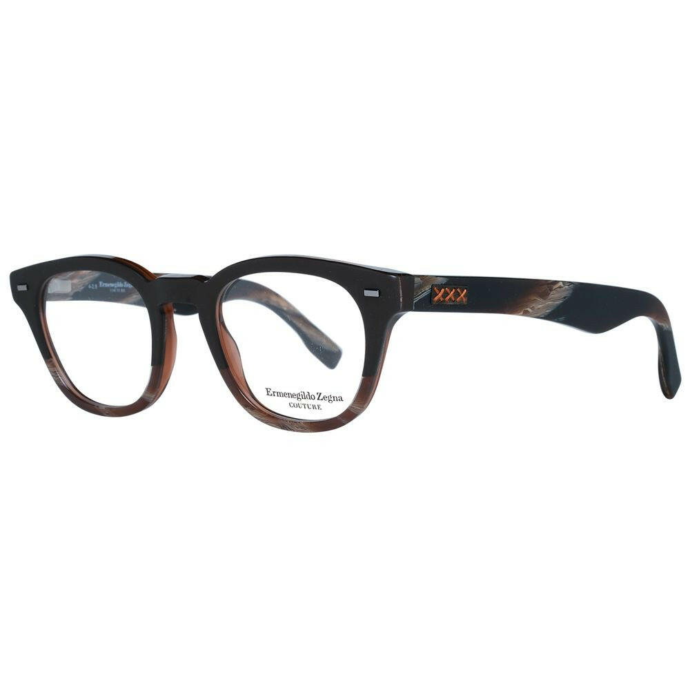 Ermenegildo Zegna Brown Men Glasses Frame -   -  Ermenegildo Zegna.