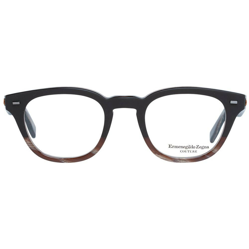 Ermenegildo Zegna Brown Men Glasses Frame -   -  Ermenegildo Zegna.