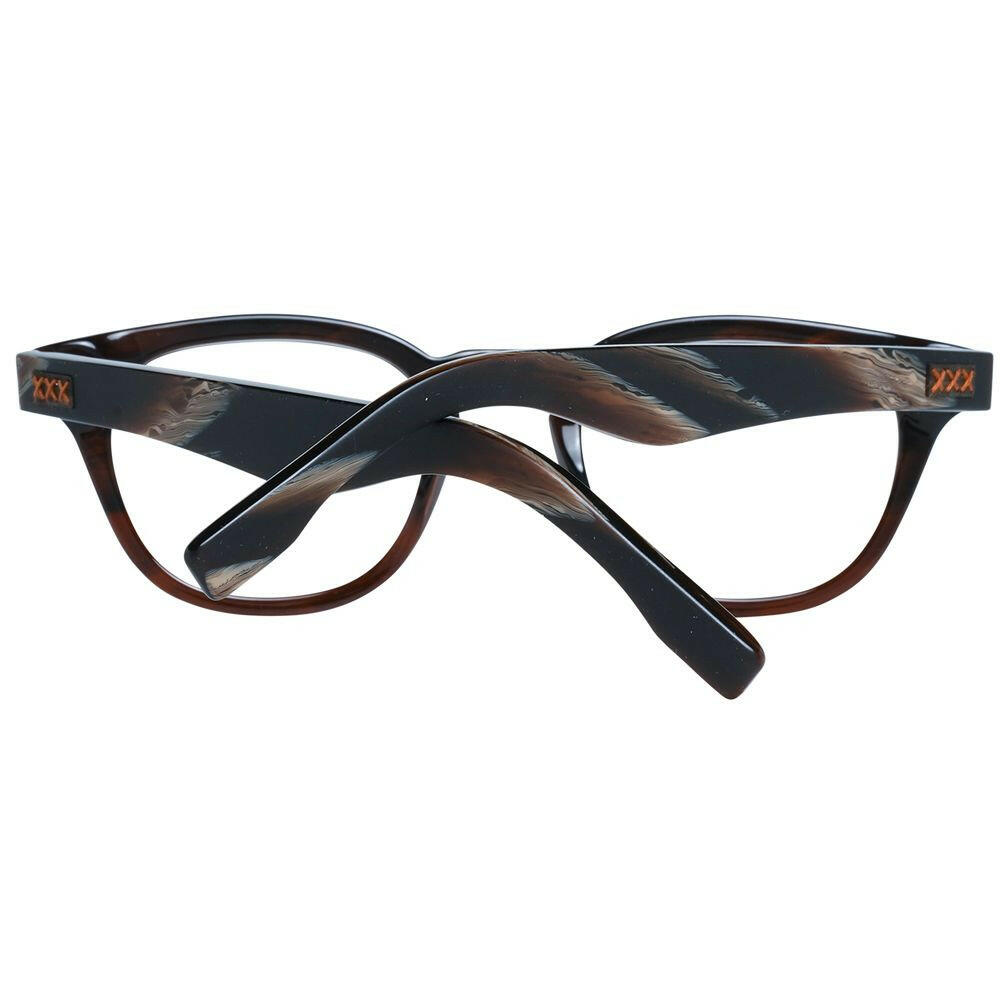 Ermenegildo Zegna Brown Men Glasses Frame -   -  Ermenegildo Zegna.