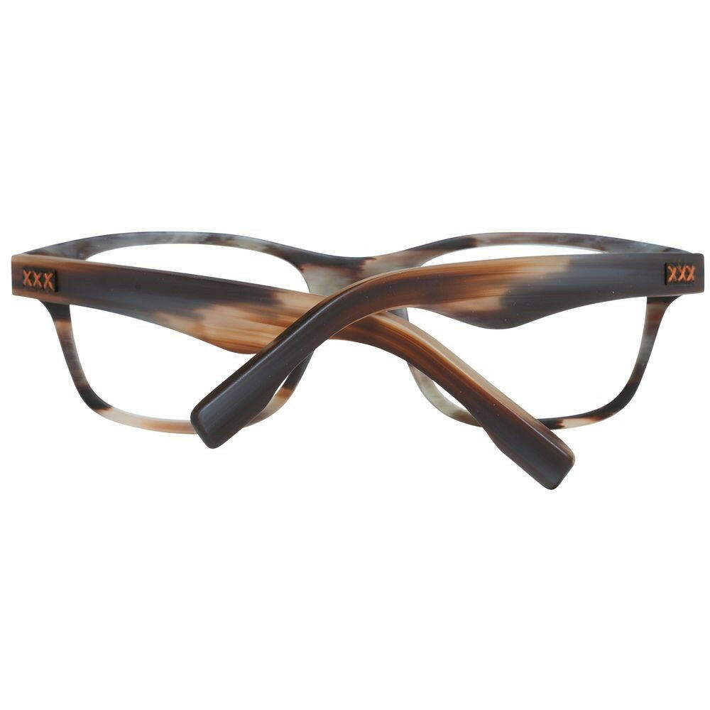 Ermenegildo Zegna Brown Men Glasses Frame -   -  Ermenegildo Zegna.