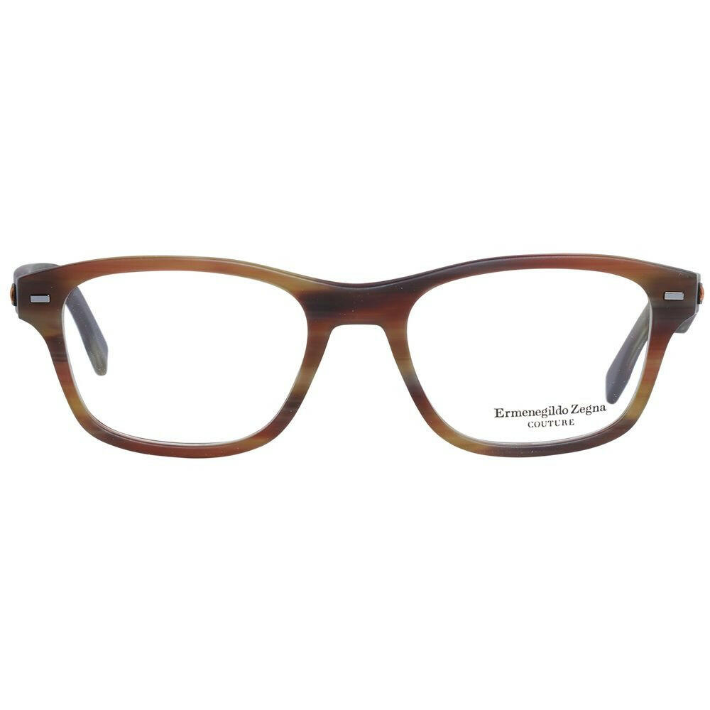 Ermenegildo Zegna Brown Men Glasses Frame -   -  Ermenegildo Zegna.