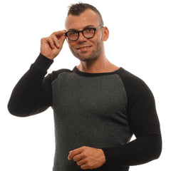 Ermenegildo Zegna Black Men Glasses Frame -   -  Ermenegildo Zegna.