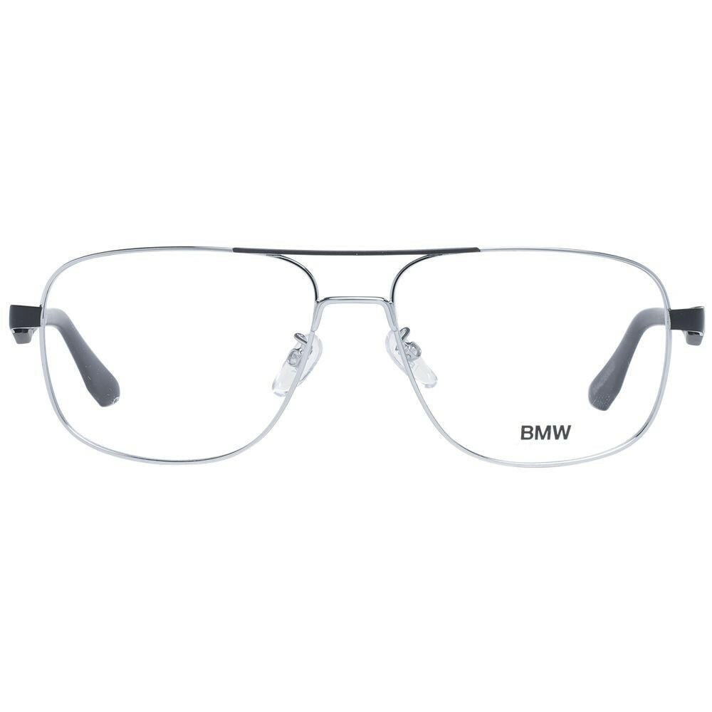 BMW Silver Men Glasses Frame -   -  BMW.