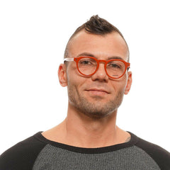 Bally Orange Men Glasses Frame -   -  Bally.