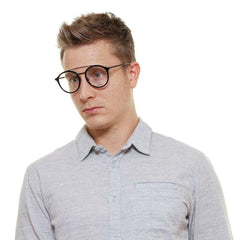 Police Black Men Glasses Frame -   -  Police.