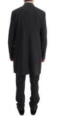 Dolce & Gabbana Gray Wool Stretch 3 Piece Two Button Suit -   -  Dolce & Gabbana.