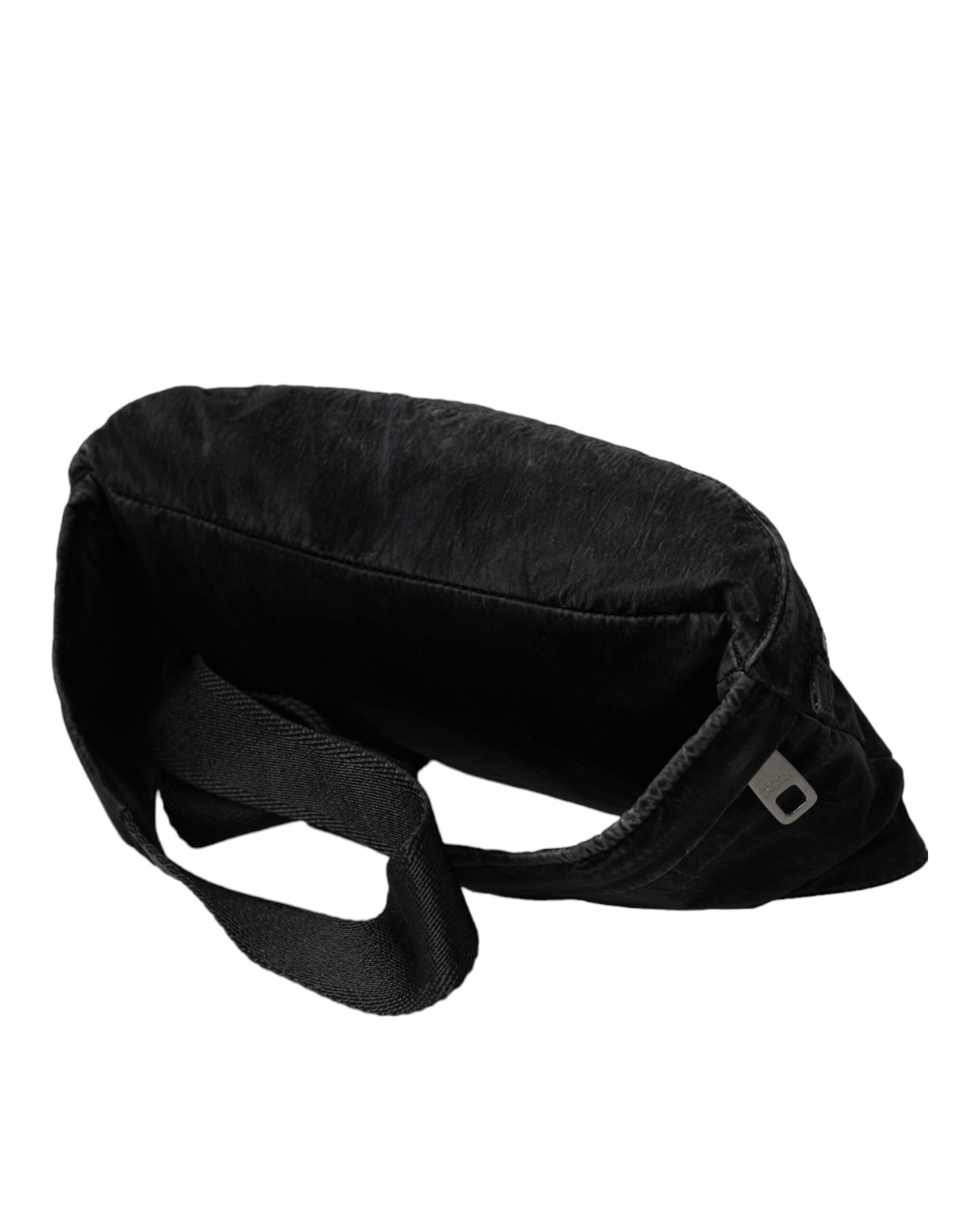 Dolce & Gabbana Black Nylon Logo Plaque Belt Waist Fanny Pack Bag -   -  Dolce & Gabbana.