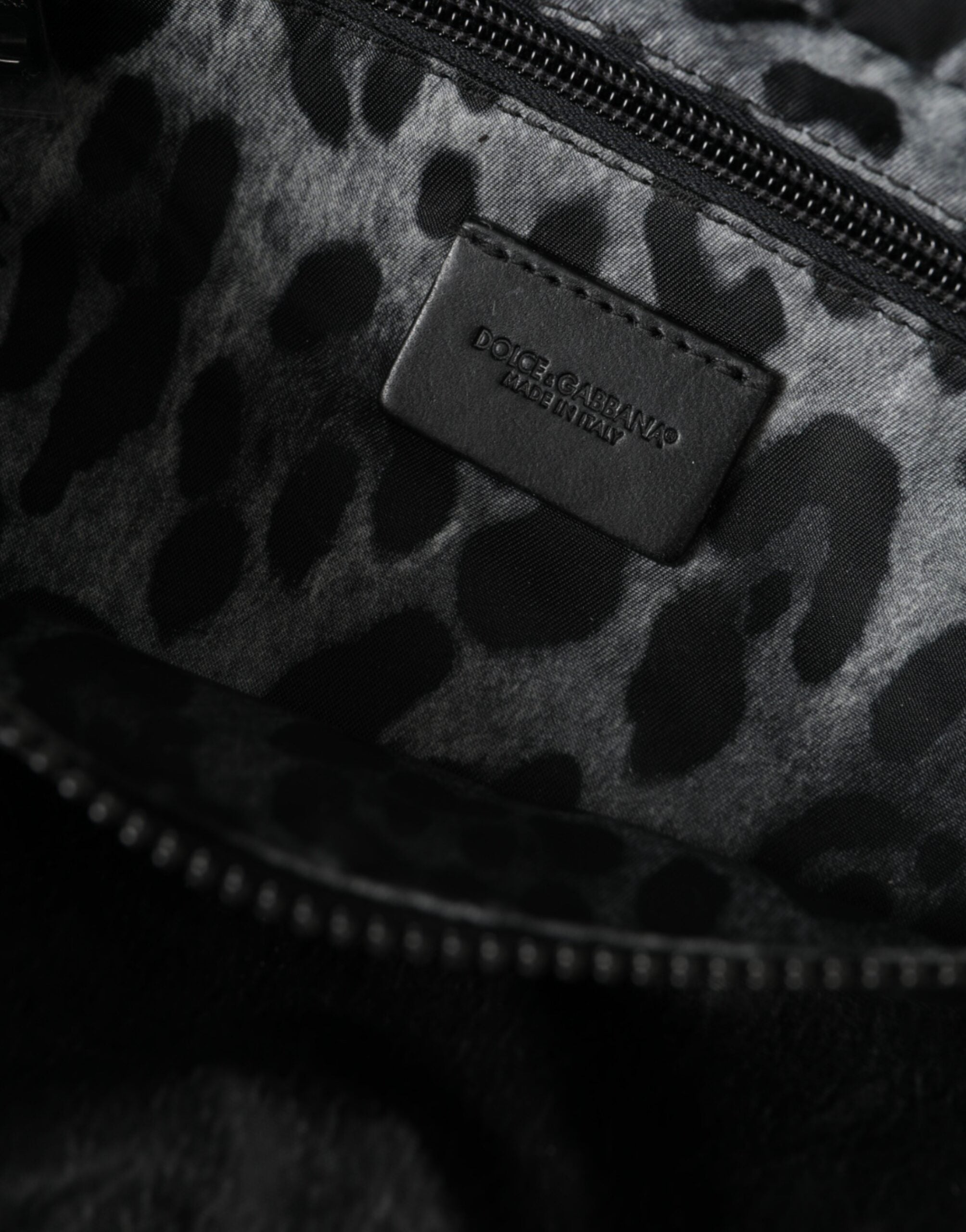 Dolce & Gabbana Black Nylon Logo Plaque Belt Waist Fanny Pack Bag -   -  Dolce & Gabbana.