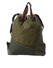 Dolce & Gabbana Military Green Patchwork Rucksack Backpack Bag -   -  Dolce & Gabbana.