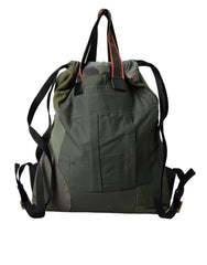 Dolce & Gabbana Military Green Patchwork Rucksack Backpack Bag -   -  Dolce & Gabbana.