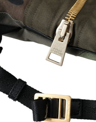 Dolce & Gabbana Military Green Patchwork Rucksack Backpack Bag -   -  Dolce & Gabbana.