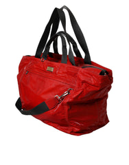 Dolce & Gabbana Red Nylon Calfskin Hand Shoulder Duffel Bag -  Luggage and Travel for Men -  Dolce & Gabbana.