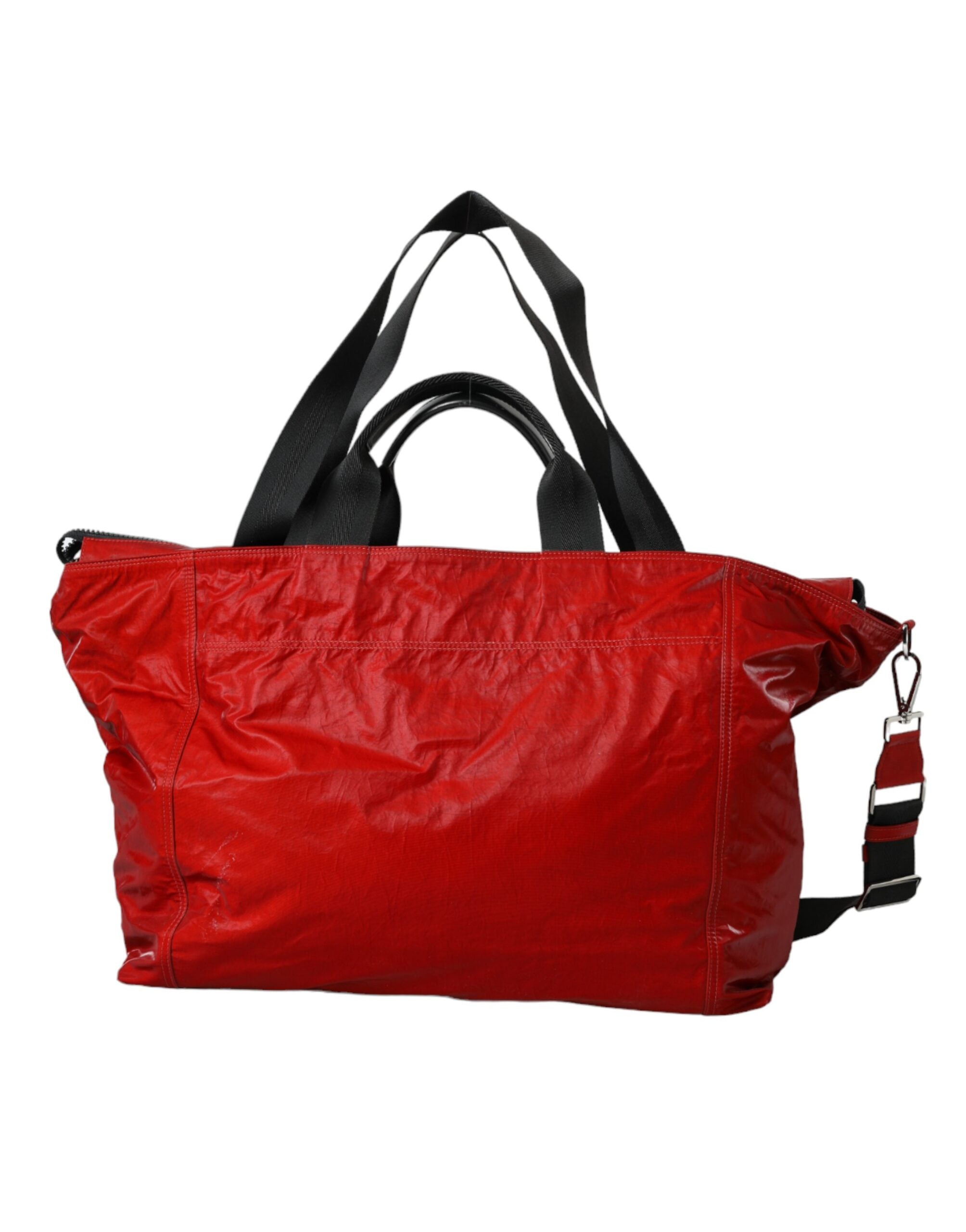 Dolce & Gabbana Red Nylon Calfskin Hand Shoulder Duffel Bag -  Luggage and Travel for Men -  Dolce & Gabbana.