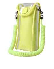 Dolce & Gabbana Yellow Green Plastic DG Logo Neck Strap Cardholder Wallet -   -  Dolce & Gabbana.