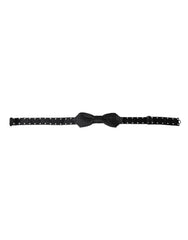 Dolce & Gabbana Black Silk Polka Dot Adjustable Neck Men Papillon Bow Tie -  Neckties, Men -  Dolce & Gabbana.