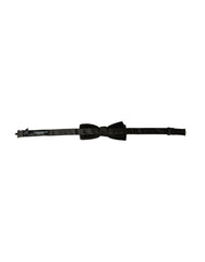 Dolce & Gabbana Black Velvet Cotton Adjustable Neck Men Bow Tie -  Neckties, Men -  Dolce & Gabbana.