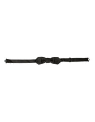 Dolce & Gabbana Black Silk Adjustable Neck Men Bow Tie -  Neckties, Men -  Dolce & Gabbana.