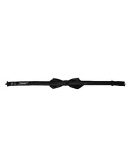 Dolce & Gabbana Black Silk Adjustable Neck Men Bow Tie -  Neckties, Men -  Dolce & Gabbana.