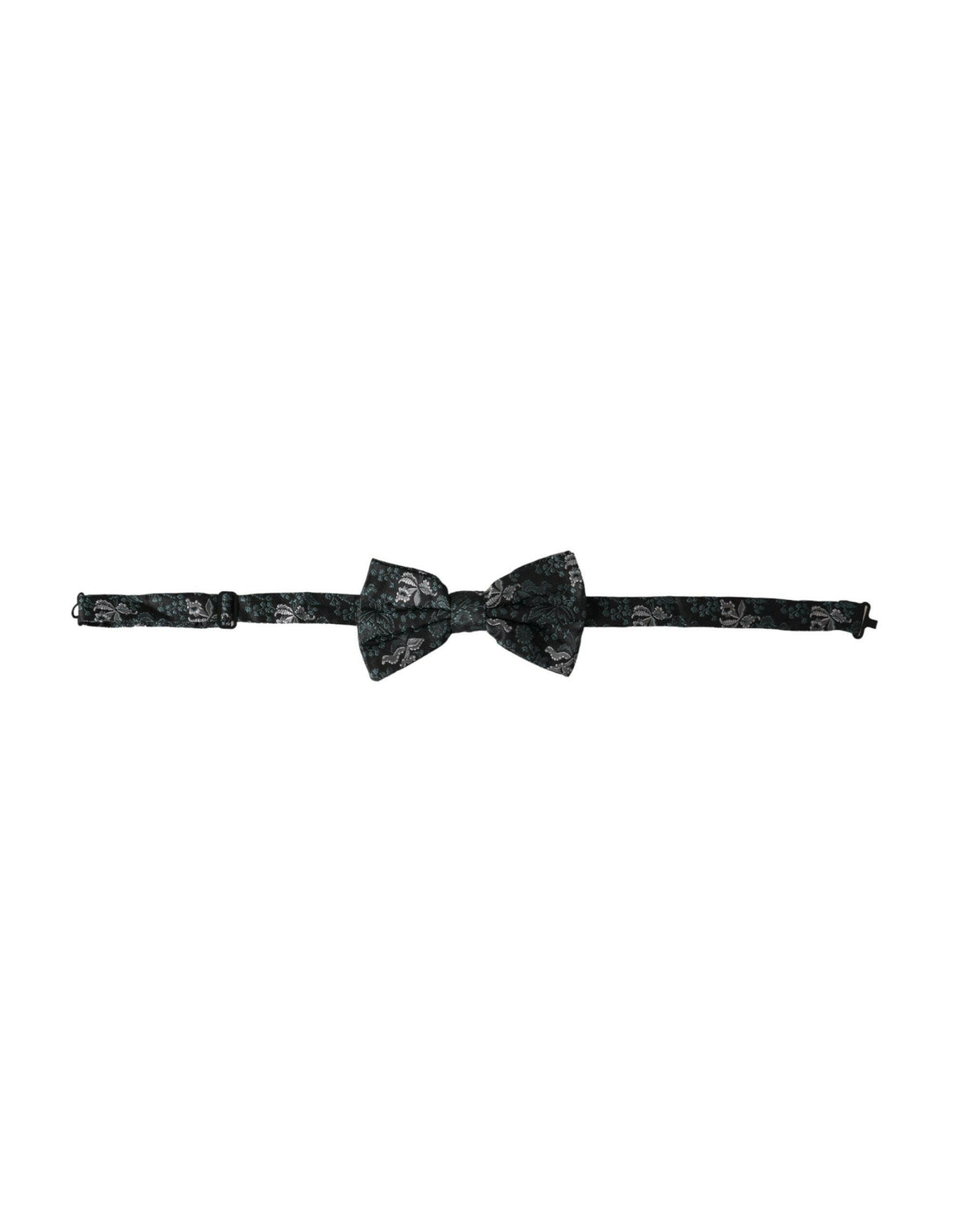 Dolce & Gabbana Multicolor Fantasy Floral Silk Adjustable Neck Men Bow Tie -  Neckties, Men -  Dolce & Gabbana.