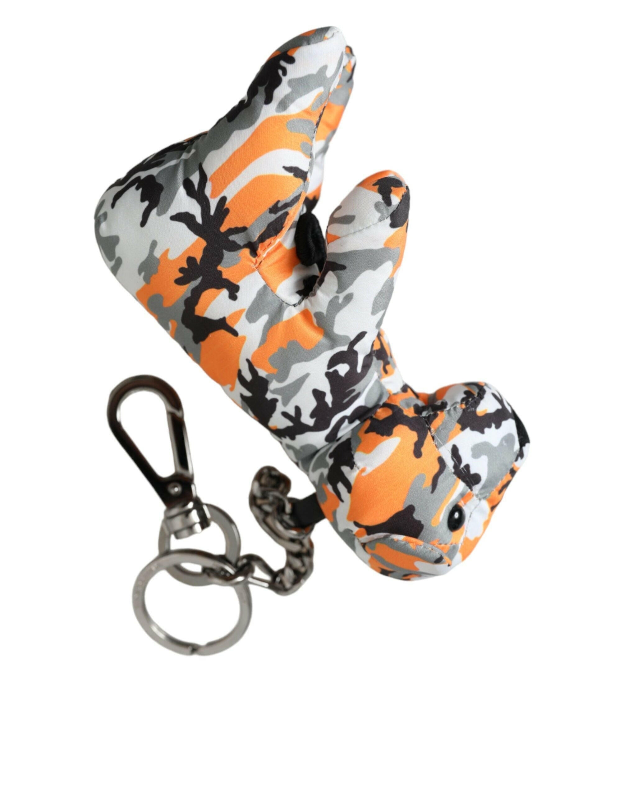 Dolce & Gabbana Multicolor Camouflage Animal Silhouette Keychain Keyring -  Men´s Keychains -  Dolce & Gabbana.