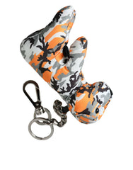 Dolce & Gabbana Multicolor Camouflage Animal Silhouette Keychain Keyring -  Men´s Keychains -  Dolce & Gabbana.