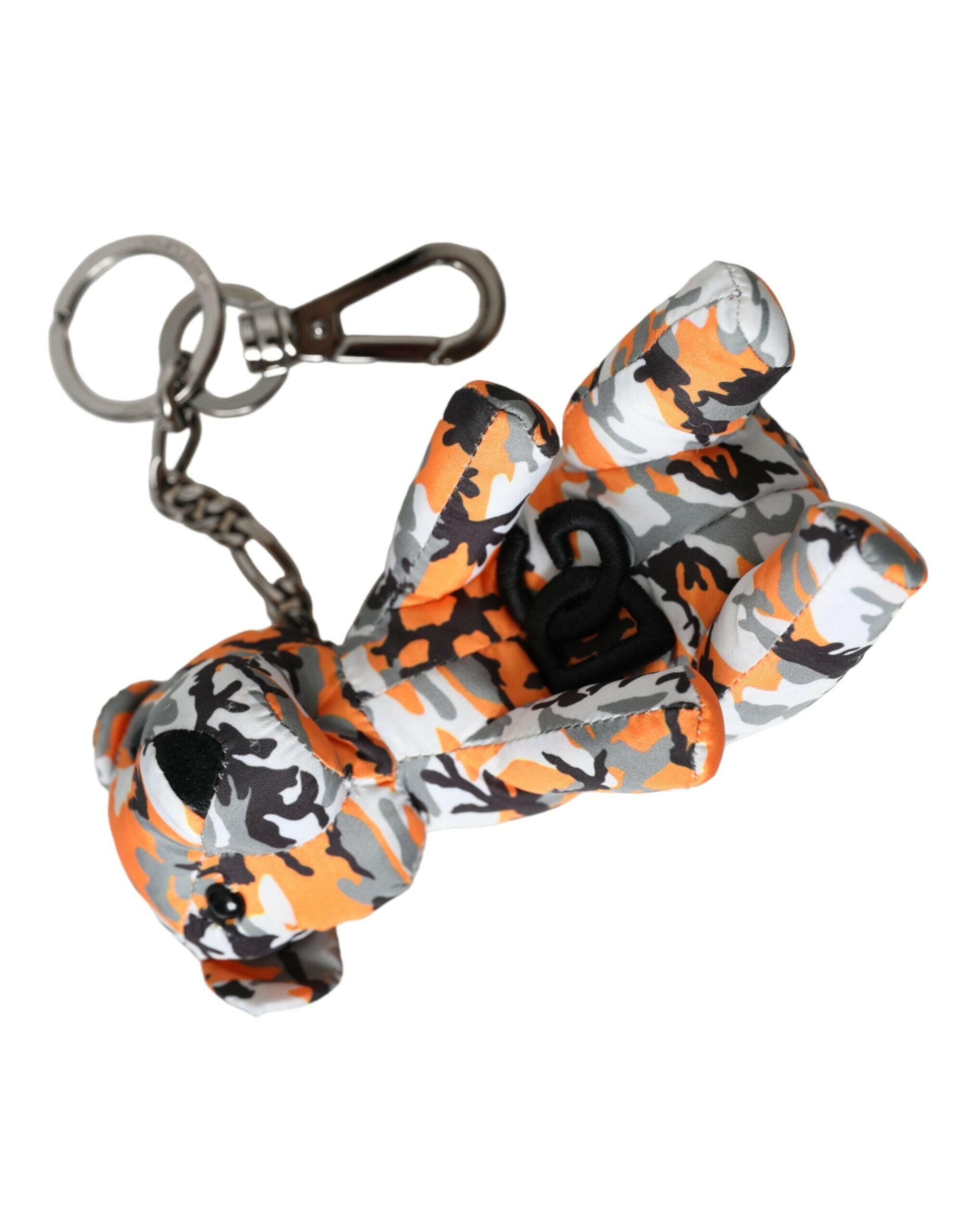 Dolce & Gabbana Multicolor Camouflage Animal Silhouette Keychain Keyring -  Men´s Keychains -  Dolce & Gabbana.