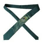 Dolce & Gabbana Green Printed 100% Silk Adjustable Men Tie -  Neckties, Men -  Dolce & Gabbana.